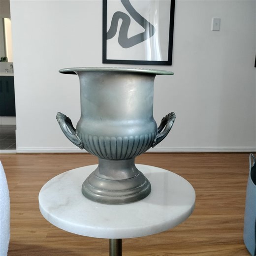 Vintage Silver Plate Champagne Ice Bucket | Urn Looking Planter - Etsy