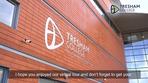1.4K views · 19 reactions | Get to know our campus by watching our virtual tour. If you would like to attend one of our open days please register by using the link below: https://www.tresham.ac.uk/events/ | Tresham College | Facebook