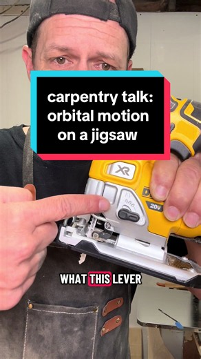 Orbital Motion on a Jigsaw: How the Orbital Lever Works