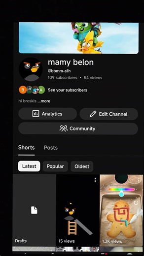 Thx for 109 subs (angry bird ver)
