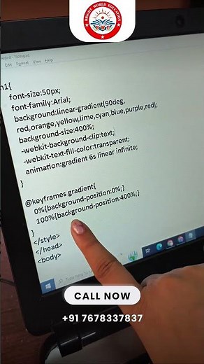 Gradient Text in HTML & CSS | Create Colorful Text Effect Easily