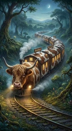 The cutest cow express