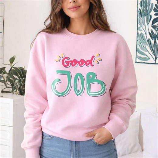 Good Job SVG – Encouraging Sticker Quote Design - Etsy