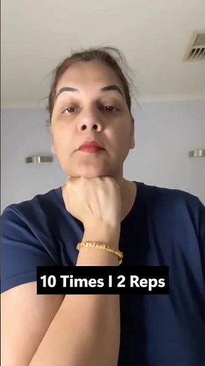 5 Viral Face Yoga Exercises for Double Chin