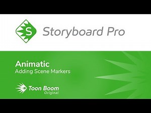 How to Add Scene Markers Using Storyboard Pro