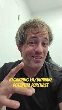 EA/BIOWARE PURCHASE REAL TALK #videogames #rpg #elitegamersunited #bioware #gaming