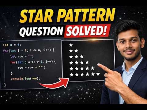 How to print a star pattern