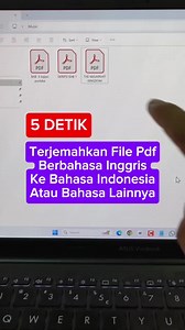 Cara Mudah Translate PDF Bahasa Inggris ke Indonesia