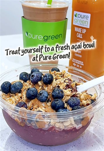 Hands up if you are a fan of organic, fresh-made Acai bowls 🙌