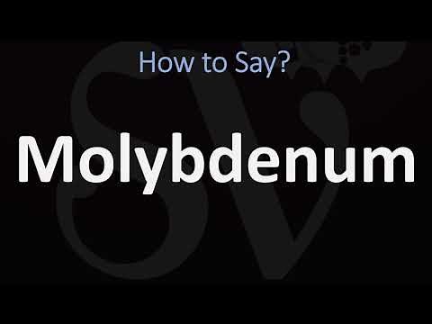 How to Pronounce Molybdenum? (CORRECTLY)