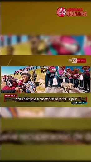 Ministry of Culture reinforces the recovery of the Pulipulis dance