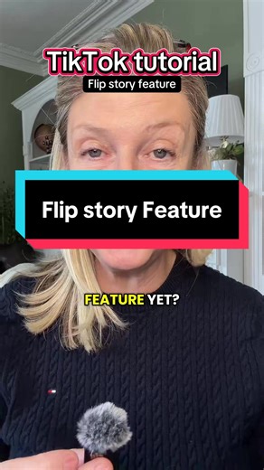 Flip Story tutorial for beginners Over 50 learning to use TikTok #tiktoktutorial #tiktokover50 #flipstory
