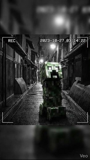 Minecraft Creeper in Real Life 💥 POV Explosion (Found Footage) #Shorts #Minecraft #horror #cgi