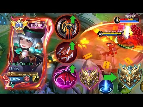 HERE'S HOW YOU REACH MYTHICAL HONOR WITH THE UNDYING BUILD!!🔥 BEST RUBY BUILD AND ROTATION 2025