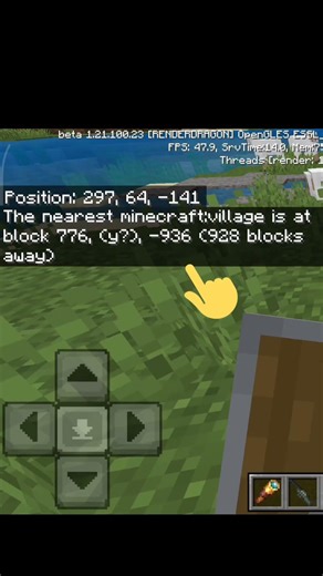 how to find a village in Minecraft using command #shorts #minecraft