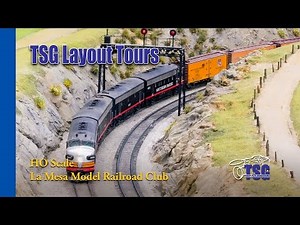 La Mesa Model Railroad Club HO Model Railroad Layout Tour Tehachapi LMMRRC LMRC