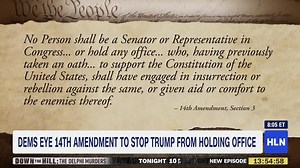 What is the 14th Amendment and how could Democrats use it to try and stop Former President Trump from running for office again? HLN Legal Analyst Joey Jackson explains. | Morning Express with Robin Meade