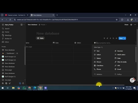 How To Make A Database In Notion