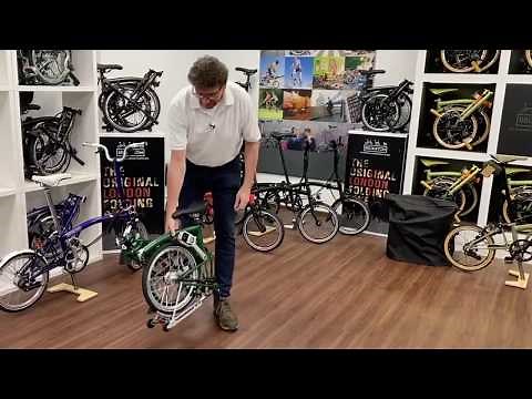 Brompton Faltrad Aufbauanleitung