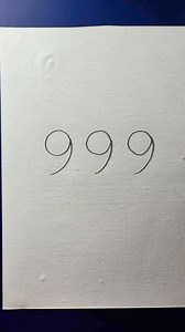 208K views · 1.4K reactions | Simple three birds drawing with numbers 9 9 9 | Cosmic Candy Art | Facebook