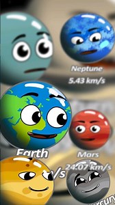 Race 🪐🔴#space #memes #funny #animation #planet #solarsystem #CosmicBall #emoji