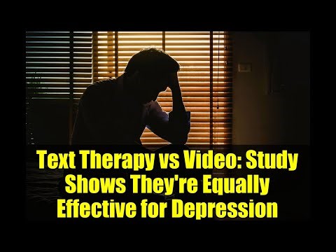 Text Therapy vs Video: Study Shows They're Equally Effective for Depression