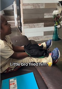 He was left speechless 🤣 (lachate/IG) #funny #kids #roasting #family #familytiktok