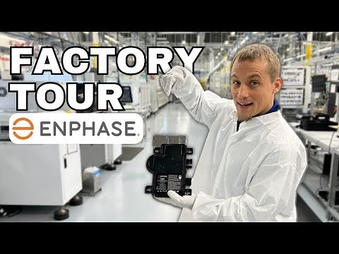 How Solar Microinverters Are Made | Enphase Factory Tour