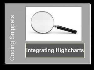 Code Snippets: Integrating Highcharts