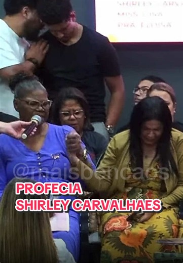 Profecia para a cantora Shirley Carvalhaes! “O teu salário é a minha unção” Muito forte! 😭🔥 #jesus #pentecostal #profecia #louvor #testemunho