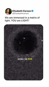 1M views · 25K reactions | ✨ You are light. Literally. At the exact...