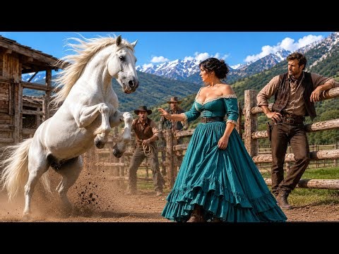 "Can You Break a Wild Horse?" the Rancher Asked — By Sundown, His Bride Had Tamed the Wild Stallion