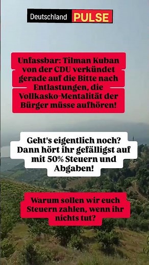 Warum sollen wir euch Steuern zahlen, wenn ihr nichts tut? #deutschland #geldpolitik #klimapolitik