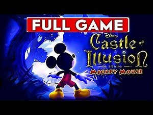 Castle of Illusion Starring Mickey Mouse – Full Gameplay (No Commentary) | Disney Sega Adventure