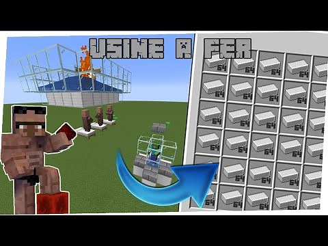 L'USINE A FER LA PLUS SIMPLE DE MINECRAFT! [1.21x]|Minecraft Java