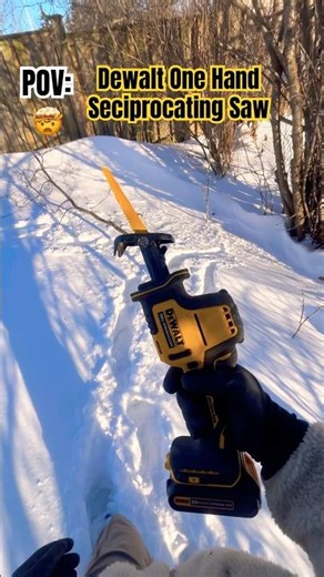 Dewalt Cordless 20V Reciprocating Saw #dewalt #tools #review #saw #outdoors #shorts #pov #like