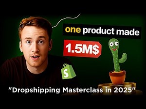 Dropshipping Masterclass 2025 (Step by Step Guide) Shopify!!