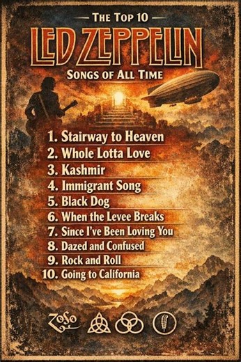 The Top 10 Led Zeppelin Songs of All Time