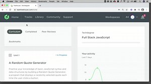 Your Treehouse Dashboard