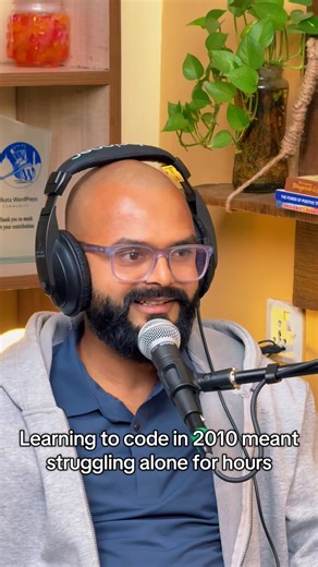 Learn coding then vs now: struggle built depth, AI brings speed—balance both. #Coding #AI #DevLife
