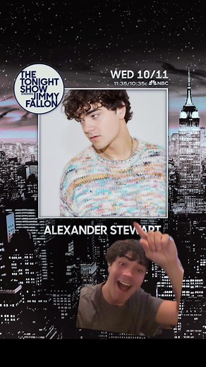 Dream Come True with Alexander Stewart on Jimmy Fallon Show!