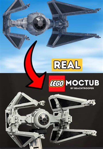My Perfect Scaled TIE Interceptor MOC in now on @MOCTub! LINK IN BIO! #lego #legostarwars #starwars #tieinterceptor #legomoc