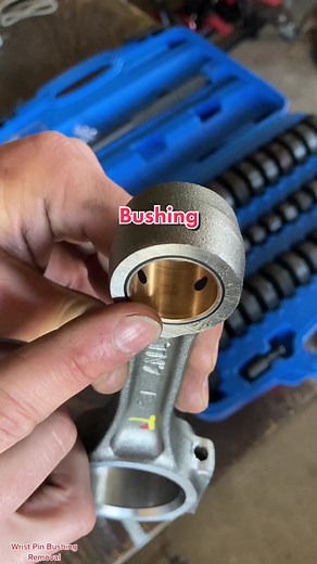 I‘m currently working on a 3 cylinder Yanmar diesel engine and I have a brand new rebuild kit for this engine. Before I attempt to rebuild it, I will need to remove some old parts and measure all sizes to verify if they are within the manufacturers specifications. Once done, I will share the assembly process with you all. #dieselenginework #connectingrod #bushing #enginerebuild