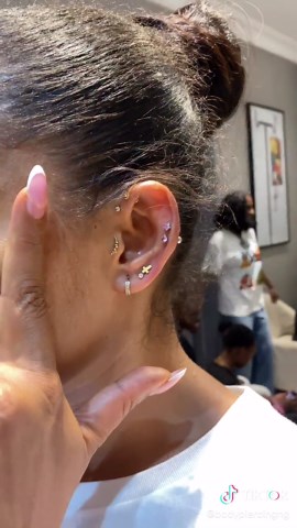 Bodypiercingng on IG to book an appointment ✨ #piercing #piercingcheck #piercinglovers #piercingtok #piercinglagos #fyp #earpiercing