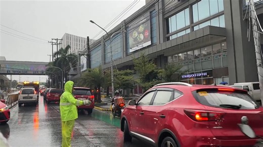 (As of 4:44 p.m., September 22, 2025) Nakararanas ng pag-ulan sa Carlos P. Garcia Ave., Bicutan, Taguig City. #WeatherPatrol #NandoPH | via Kaxandra Salonga, ABS-CBN News | ABS-CBN News