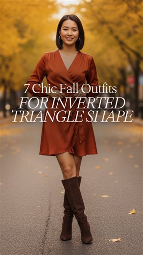 Follow @‌joynstyle for more content! Have you ever tried on a sweater and thought… ‘Why do my shoulders look even broader than they are?’ 🤔 If that sounds familiar, you might have the inverted triangle body shape — where your shoulders are the star of the show. But here’s the secret: your shape is not a problem to hide, it’s a canvas to balance. 💖 The right fall pieces — from structured vests to flowy skirts — can soften the top half and highlight your waist and legs beautifully. In this week’