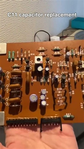 Technics SL-1200 Wow & Flutter Repair - One Capacitor Fix #Shorts
