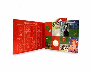 Celebrate 12 days of Christmas with a Disney Sock Advent Calendar | Chip and Company