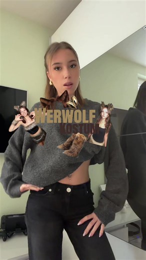 Ich sehe irgendwie nicht aus wie ein Werwolf😔✌️ // #werewolf #costume #outfit #halloween #werwolf