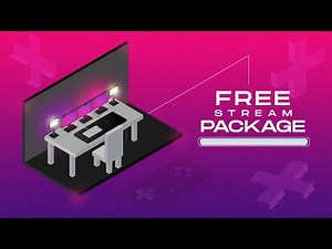 FREE MODERN Stream Package for Twitch Streamers 2021 (Isometric Design)